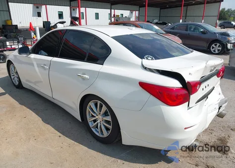 2015 Infiniti Q50 Premium from USA, damaged, VIN JN1BV7AP9FM354764